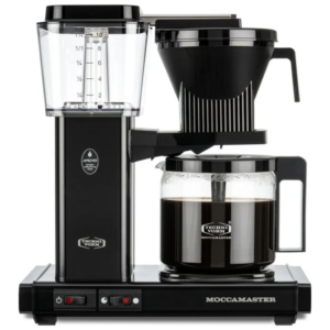 Moccamaster One Switch kahvinkeitin, musta